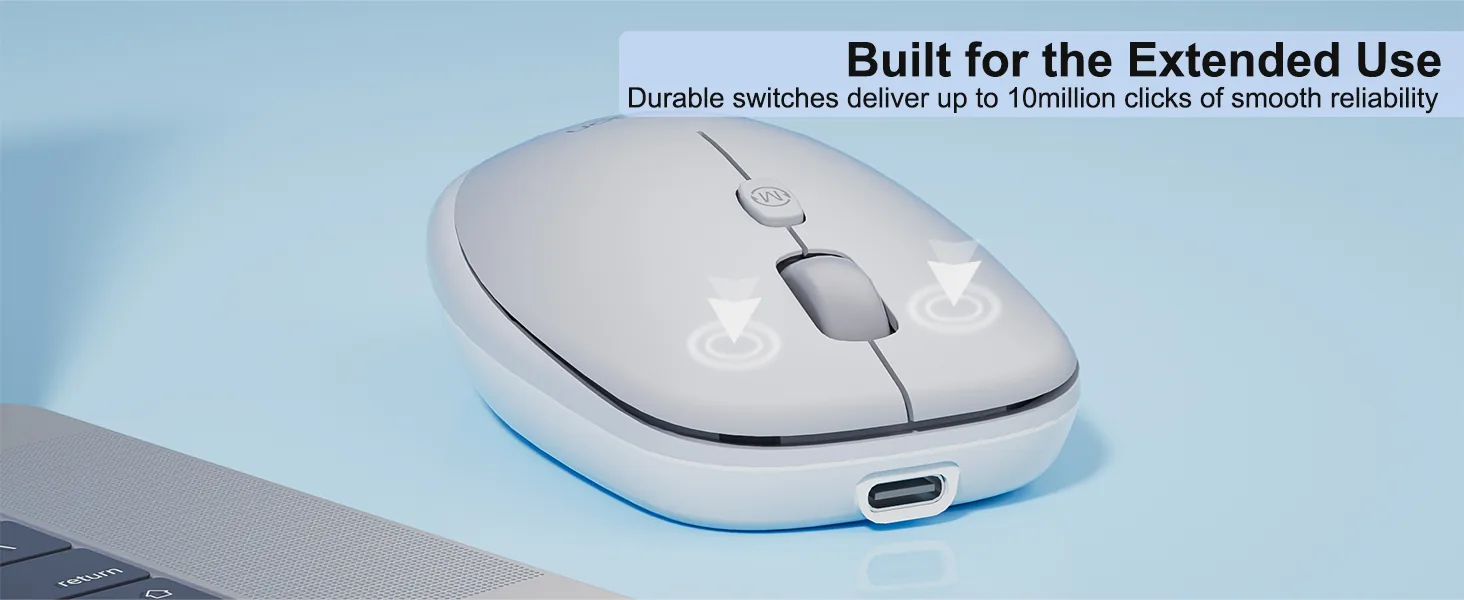 Portable Pocket-Sized Wireless Mouse