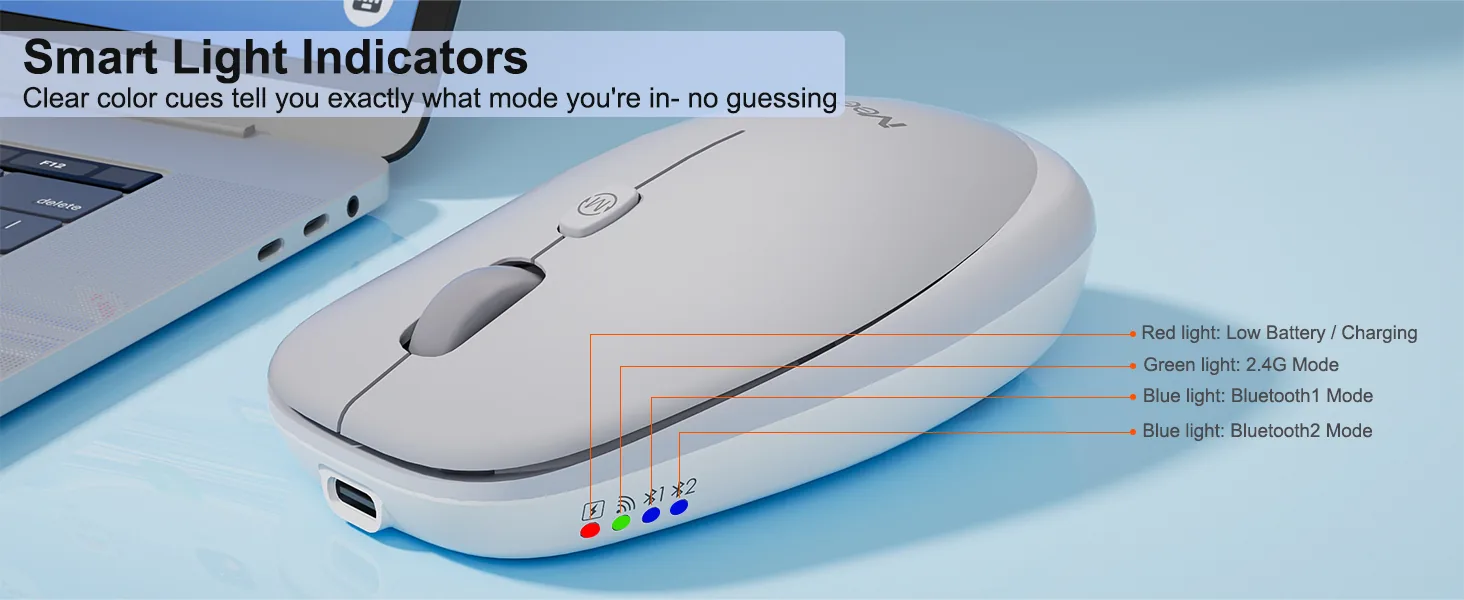 Portable Pocket-Sized Wireless Mouse