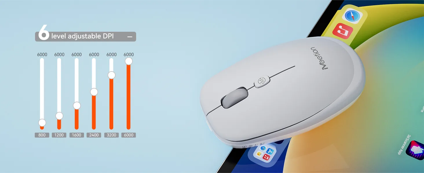Portable Pocket-Sized Wireless Mouse