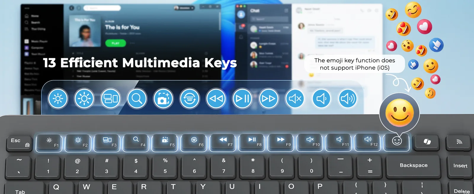 Wireless Keyboard & Mouse Combo