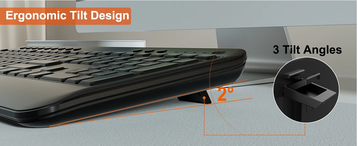 Wireless Full Layout Keyboard