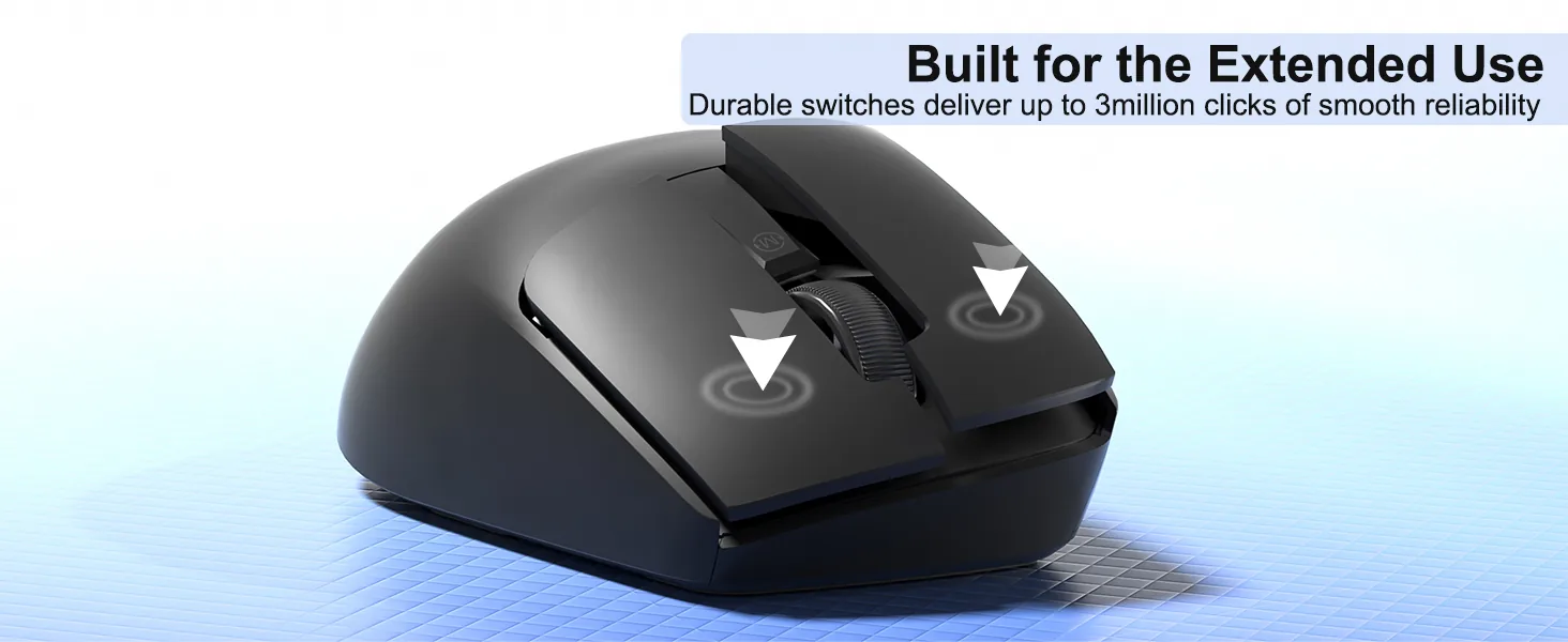 Dual Mode Ergonomic Mouse