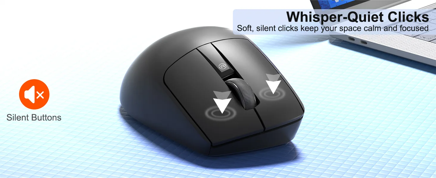 Dual Mode Ergonomic Mouse