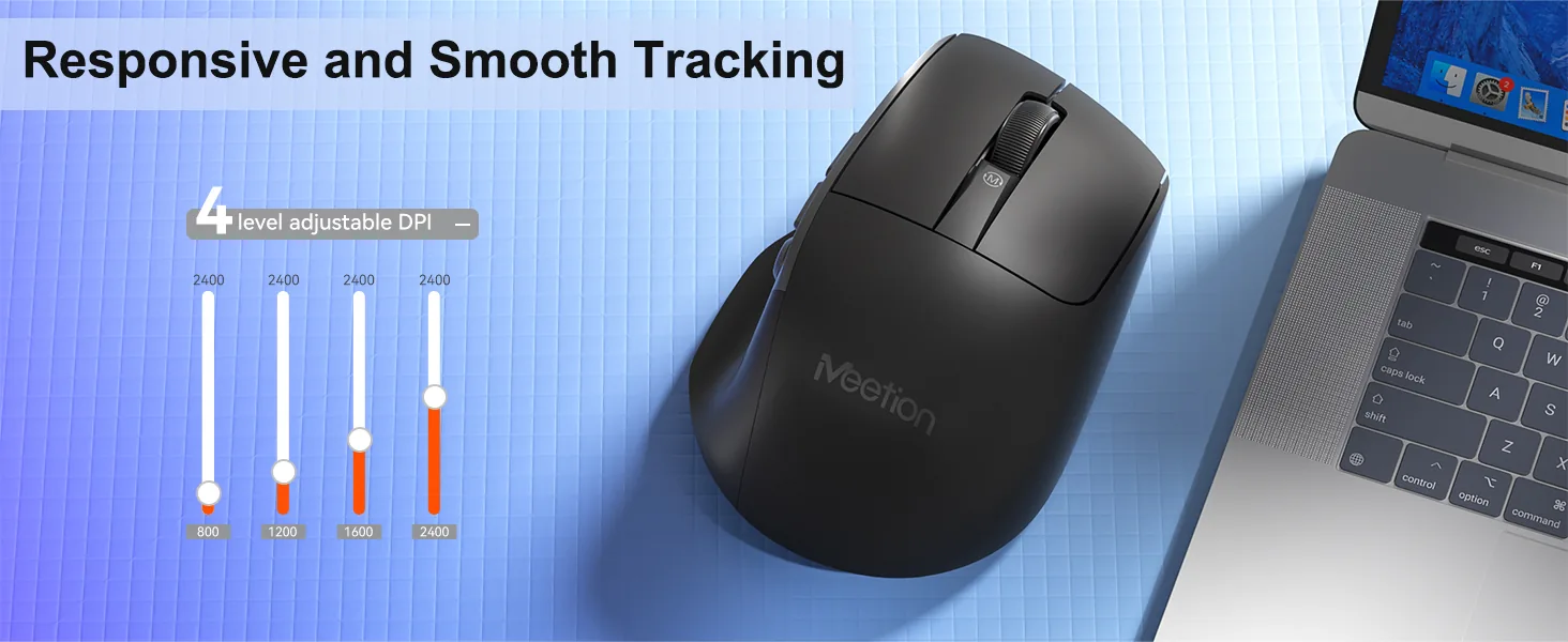 Dual Mode Ergonomic Mouse