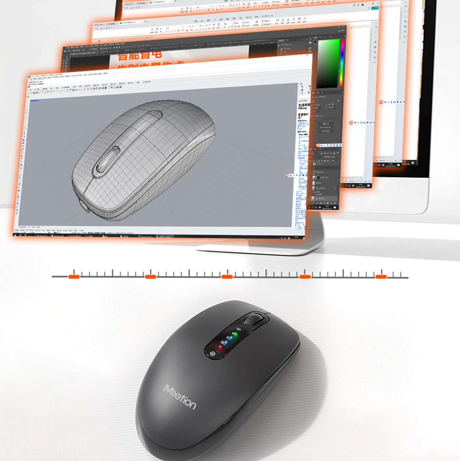 5-Level DPI Adjustments to Suit Your Needs