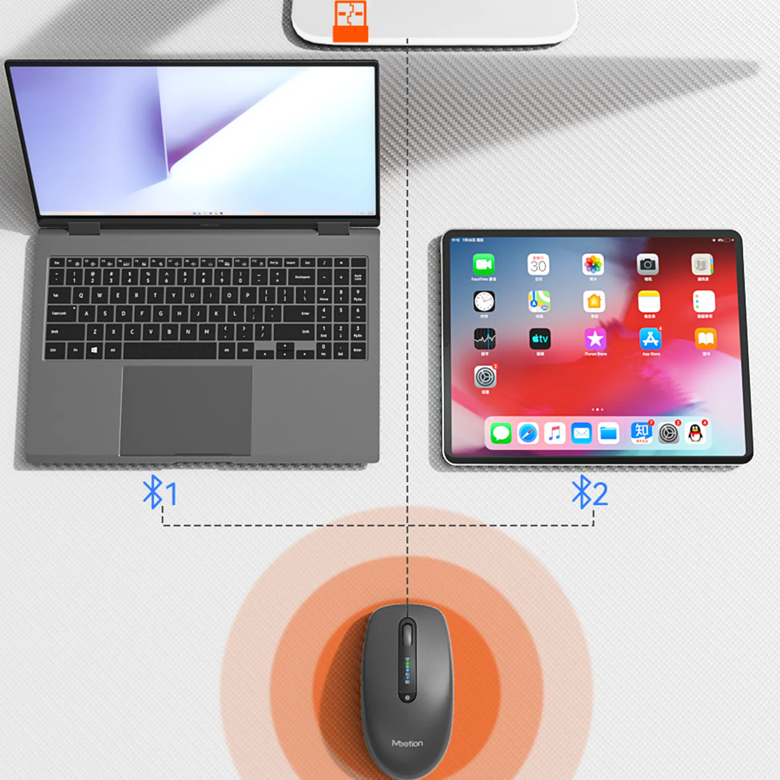 Three Connection Modes for Versatile Usage