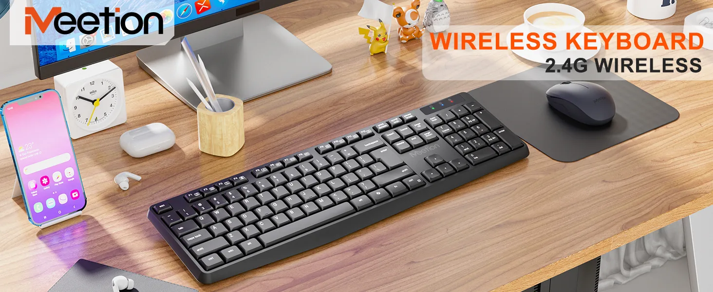 2.4G Wireless Keyboard Mouse Combo
