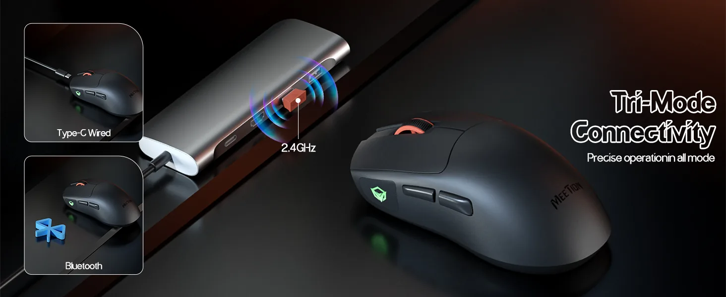 Triple-Mode Wireless Gaming Mouse