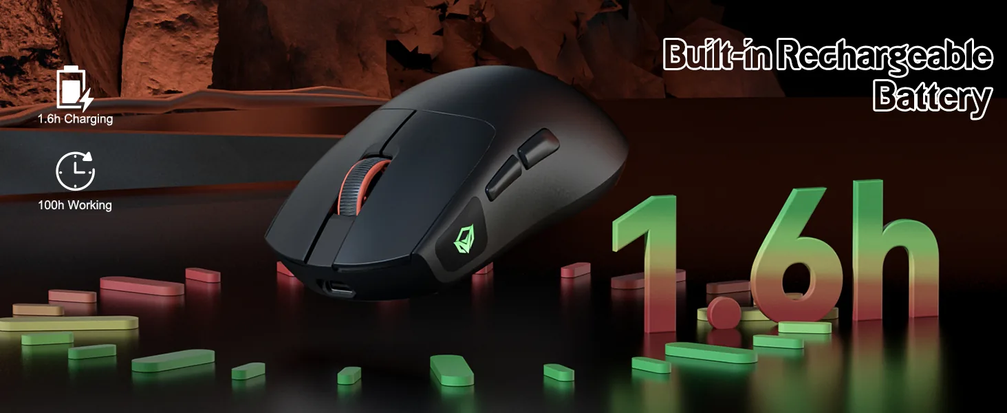 Triple-Mode Wireless Gaming Mouse