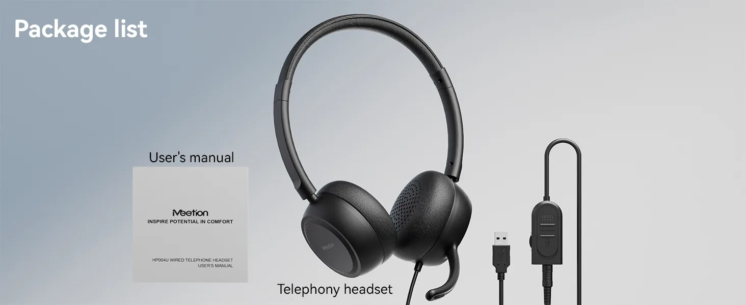 Wired-USB Office Headset