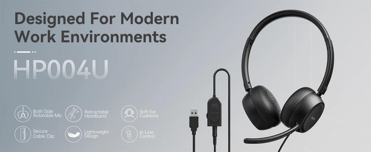 Wired-USB Office Headset
