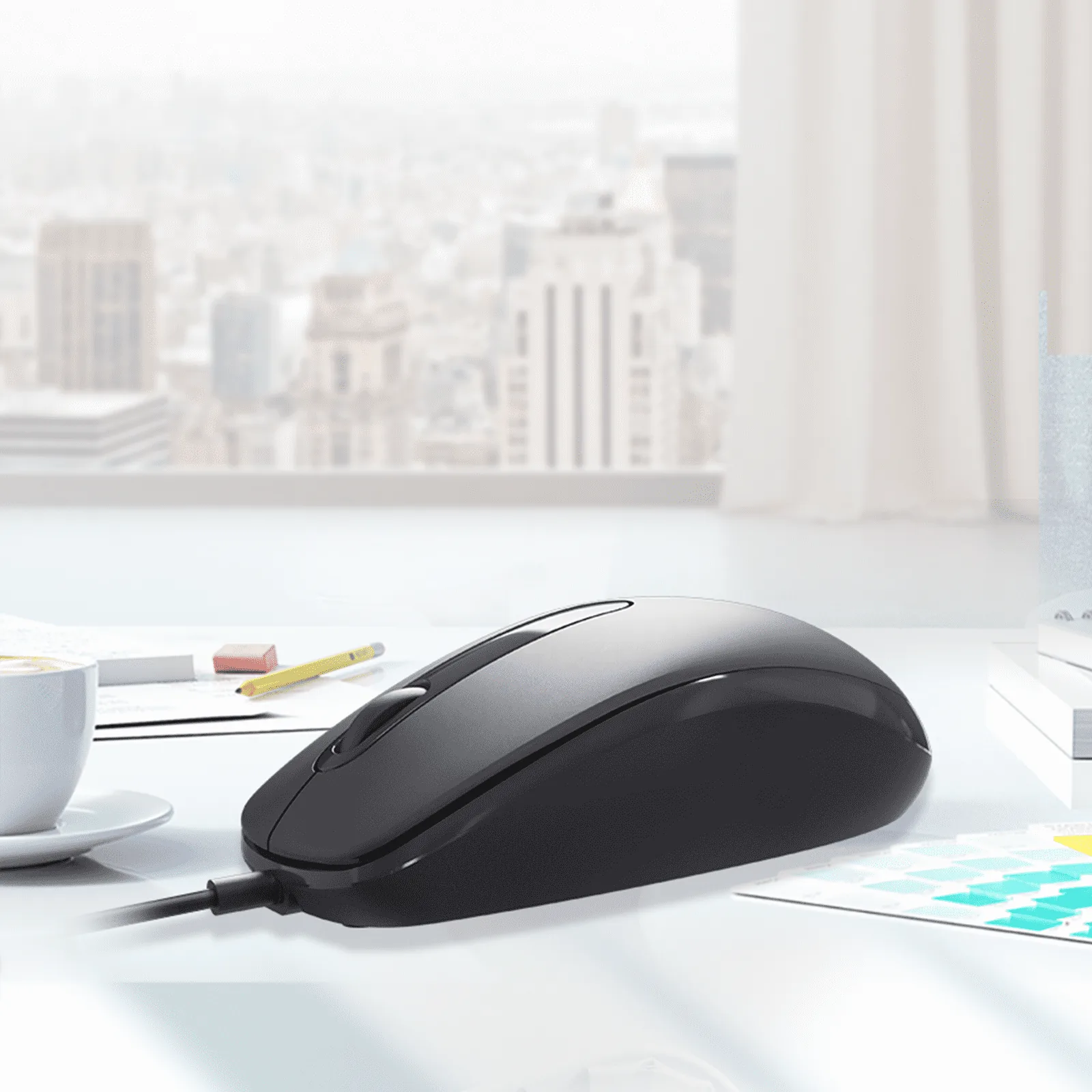 Silent OpticalWired Mouse
