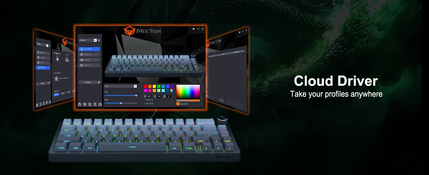 Pro-Grade 65% Compact Mechanical Keyboard