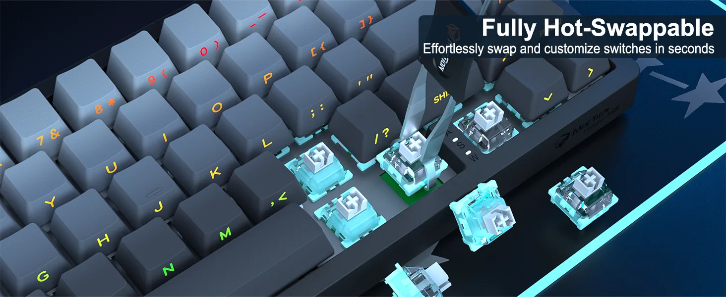 Pro-Grade 65% Compact Mechanical Keyboard