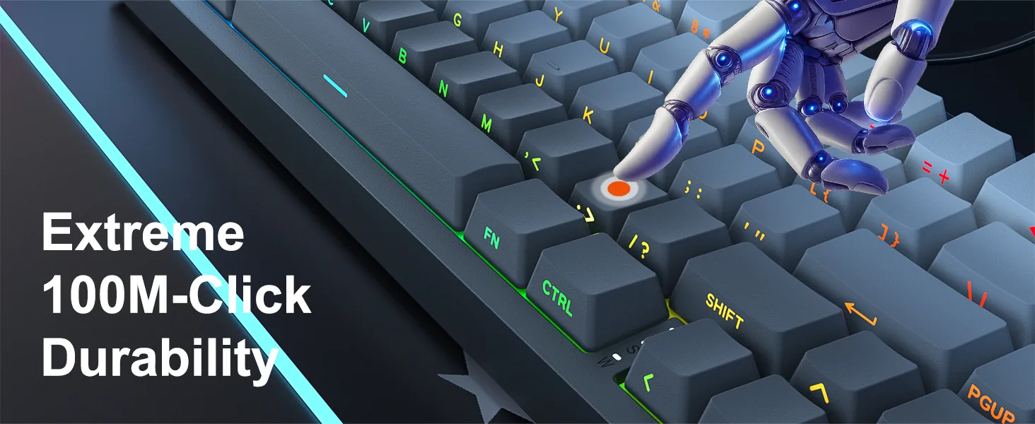 Pro-Grade 65% Compact Mechanical Keyboard