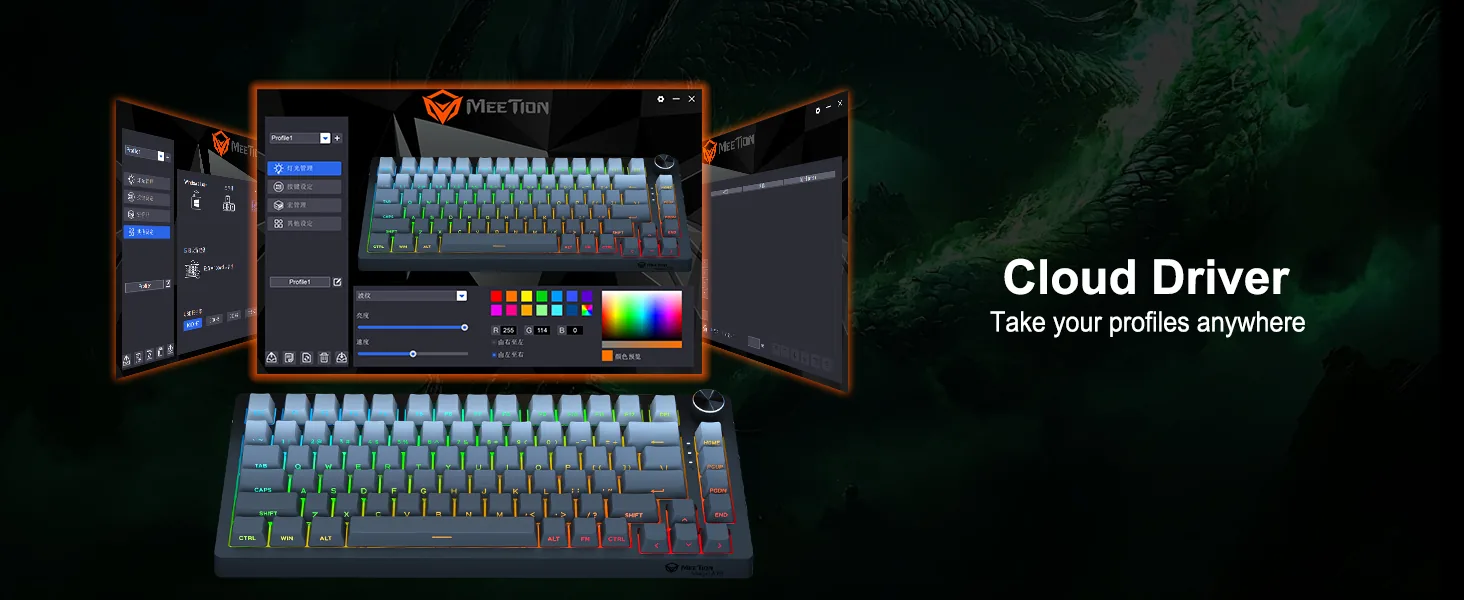Pro-Grade 75% Compact Mechanical Keyboard