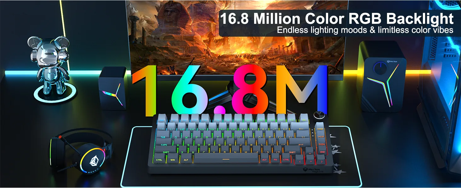 Pro-Grade 75% Compact Mechanical Keyboard