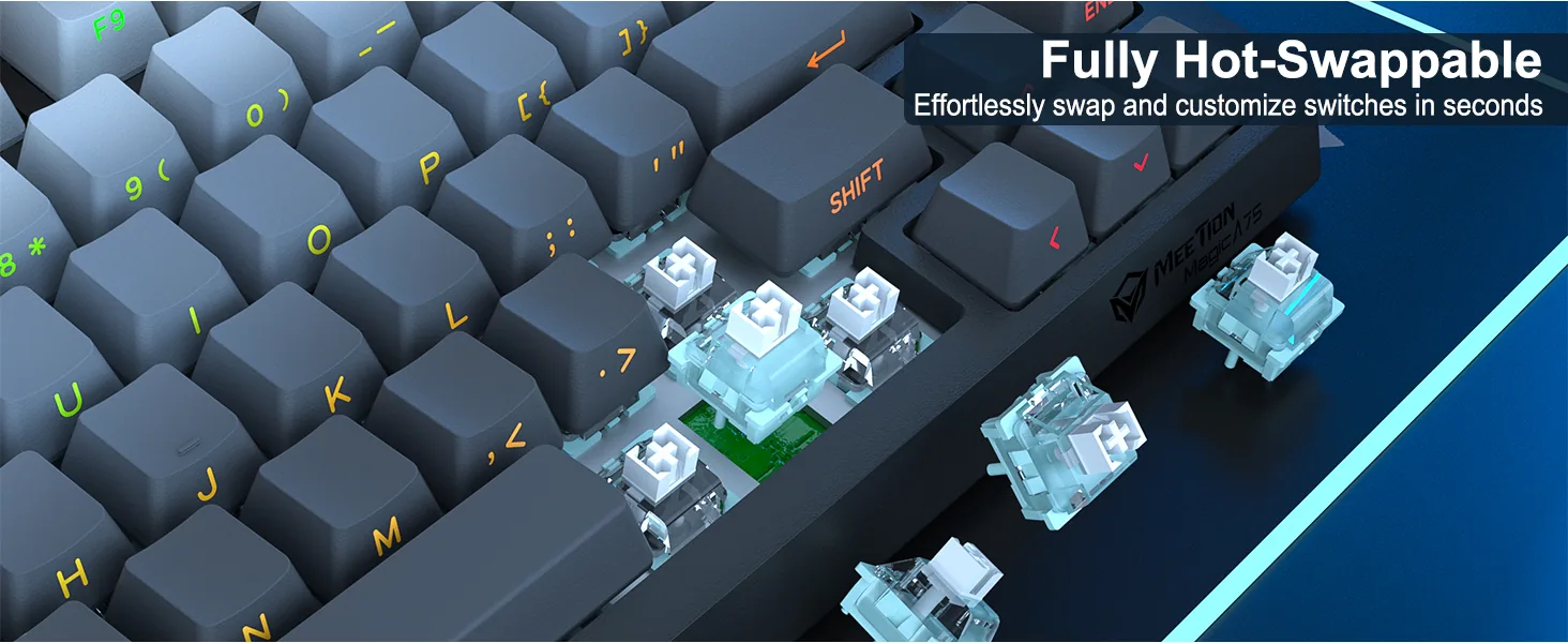 Pro-Grade 75% Compact Mechanical Keyboard