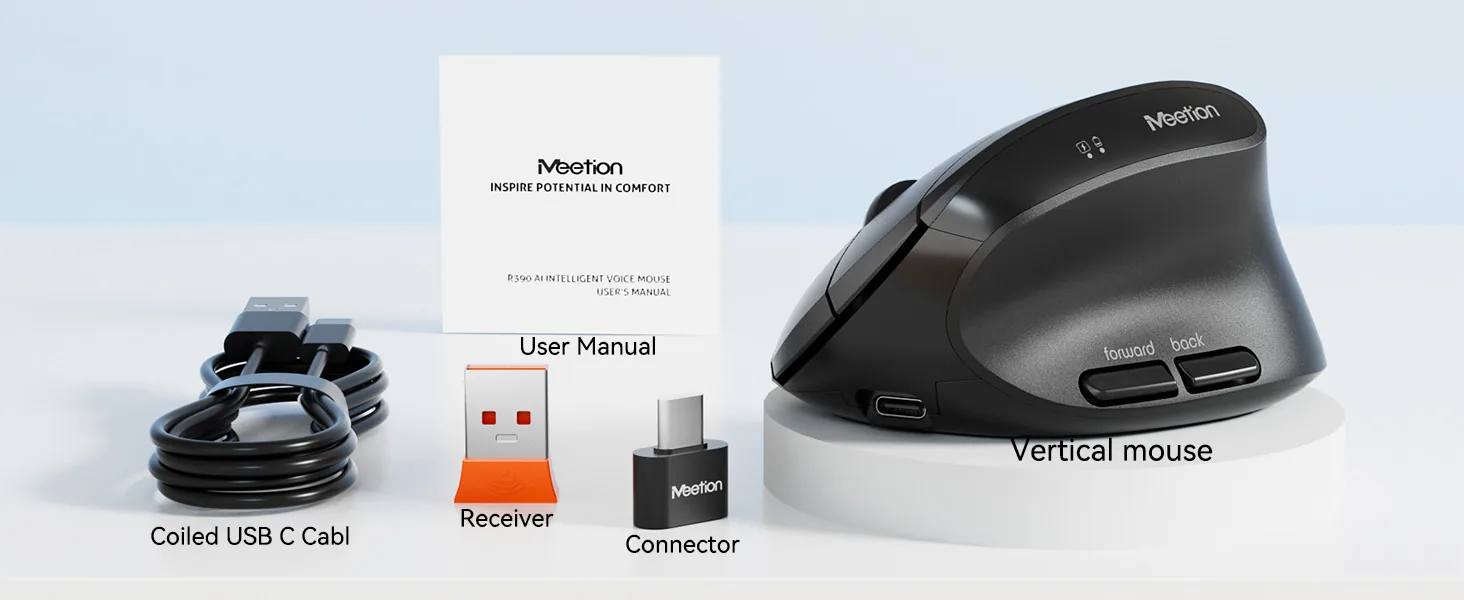 Ergonomic 2.4G Wireless Vertical Mouse