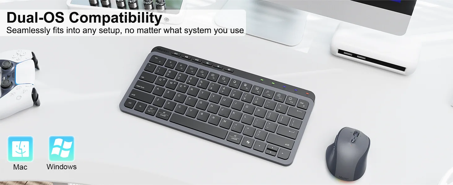 Wireless Ultra Thin Mini Keyboard