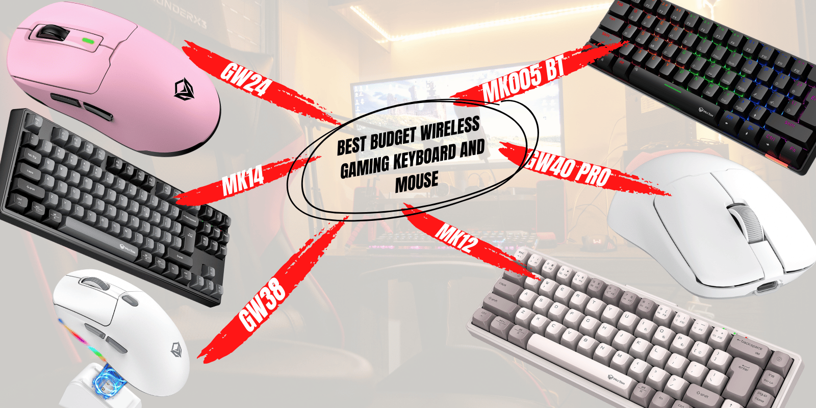 Best Budget Wireless Gaming Mouse and Keyboard 3