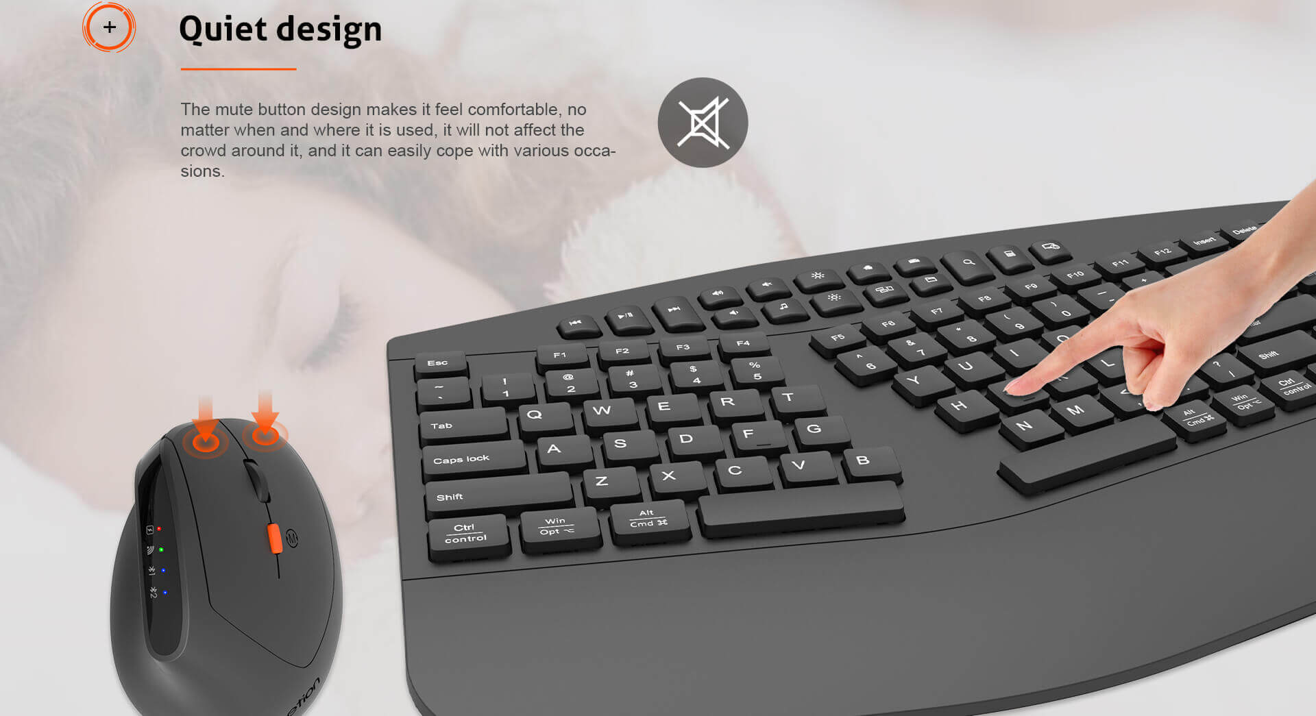 Best Quiet Ergonomic Keyboard Combo in 2025 4