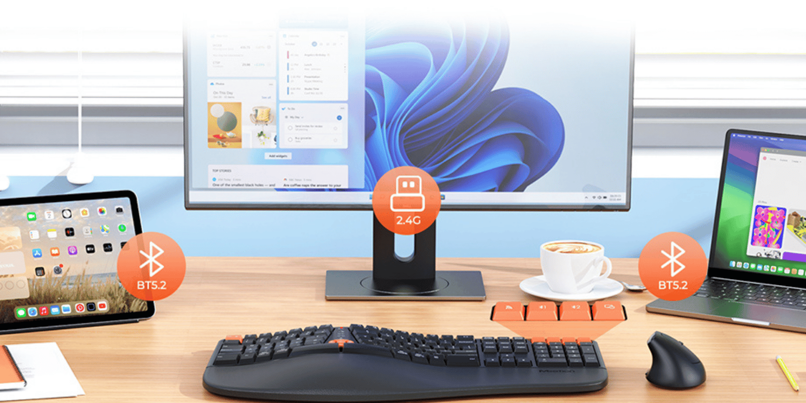 How Do I Connect My Meetion Wireless Keyboard to My Computer? 4