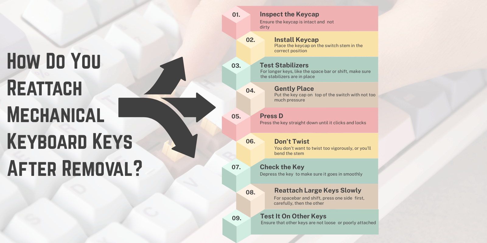 How To Remove Mechanical Keyboard Keys? 3