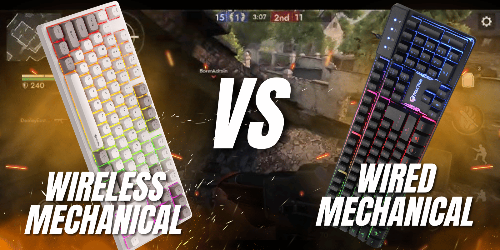 Top Mechanical Keyboards For Gaming With RGB Lighting 3