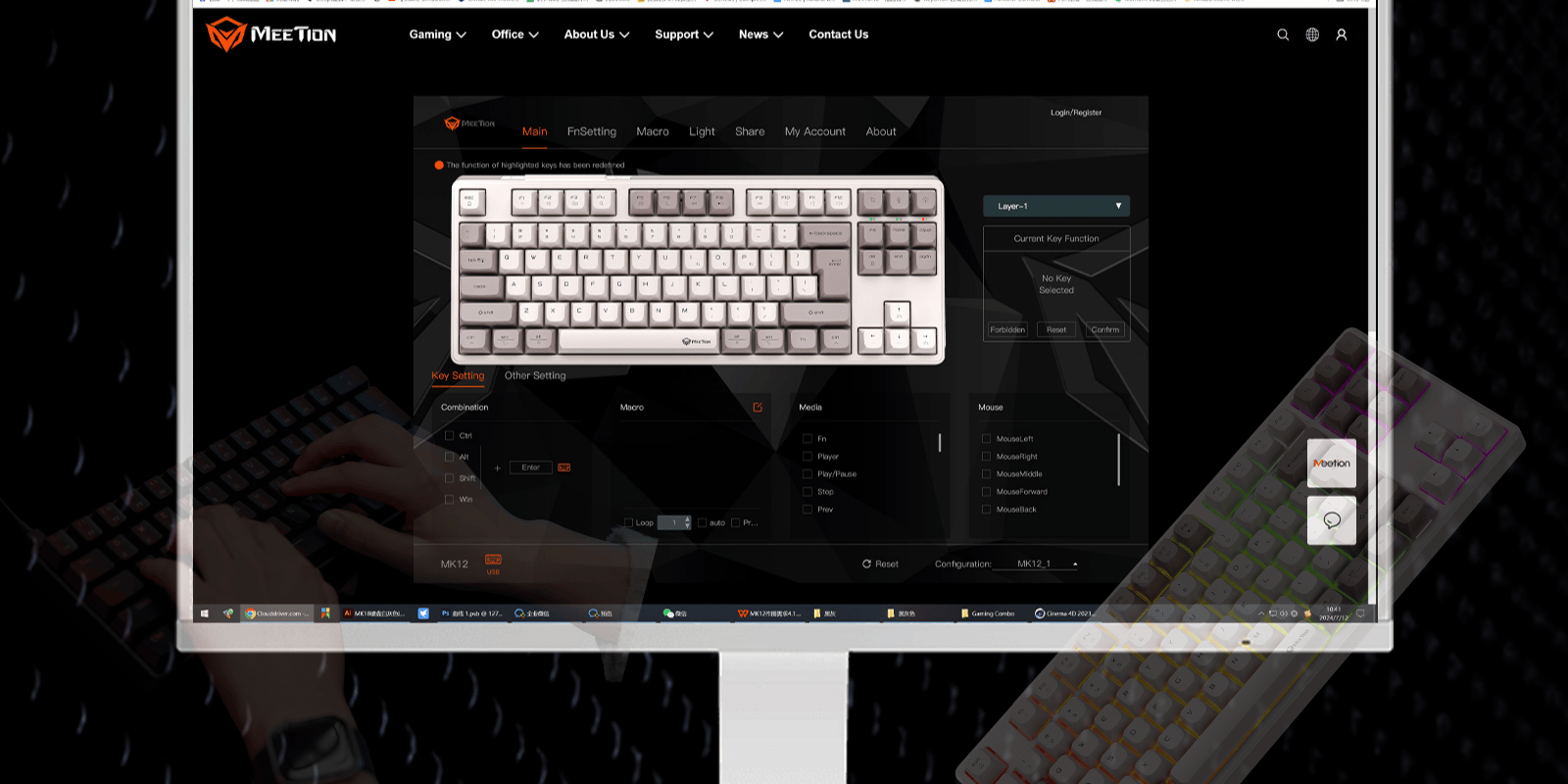 Top Mechanical Keyboards For Gaming With RGB Lighting 4